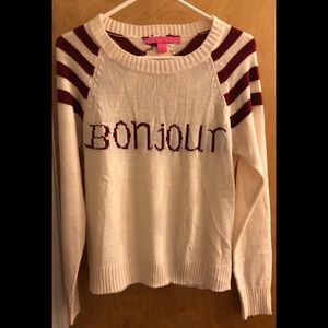 Bonjour Sweater